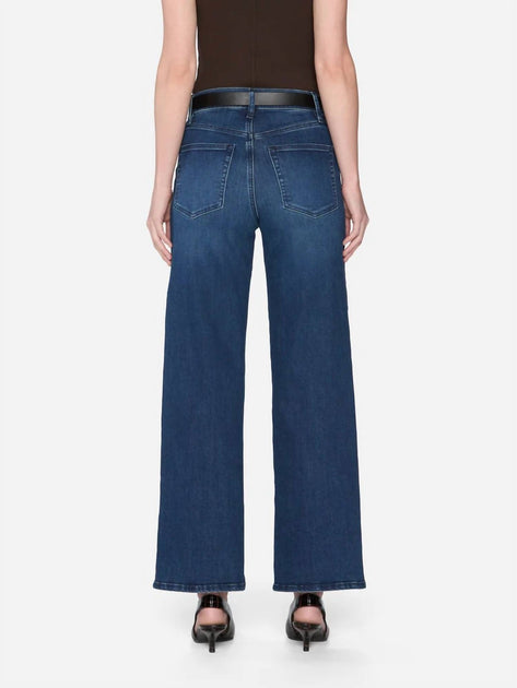 FRAME Le Palazzo Crop Jeans Blue 25 4