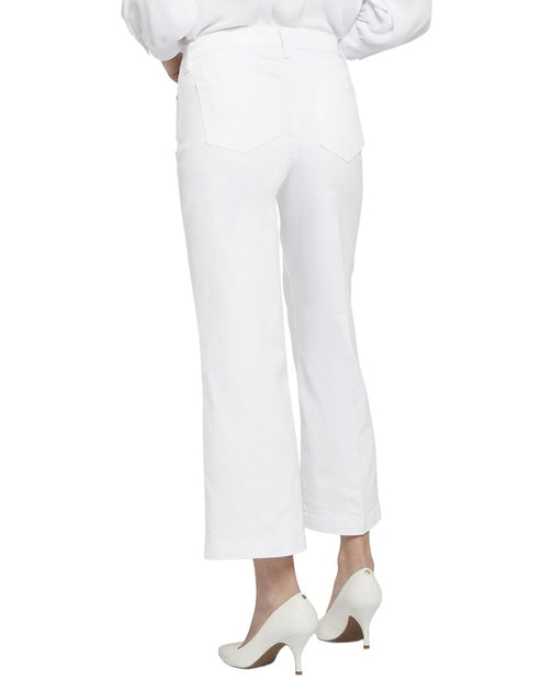 NYDJ Teresa Wide Leg Jean White US 2 3