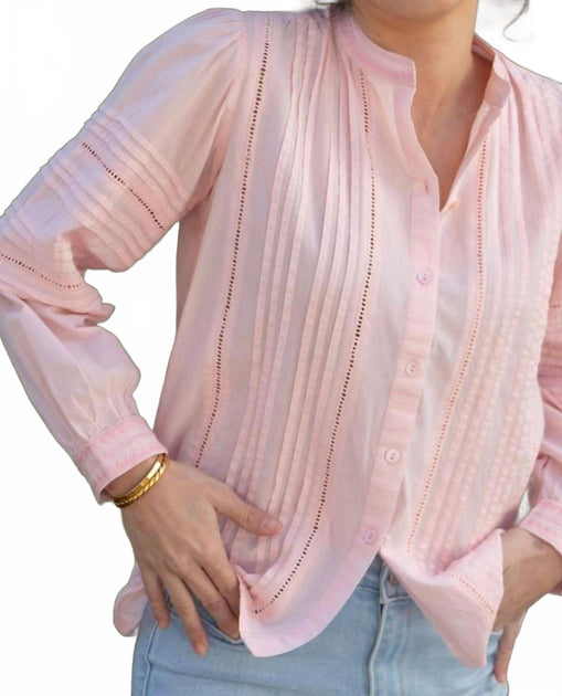 Ex-Voto Olivia Bluse Pink XSmall 3