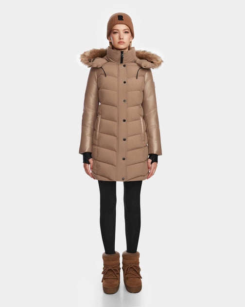Rudsak Elsa Down Puffer Beige Medium 2