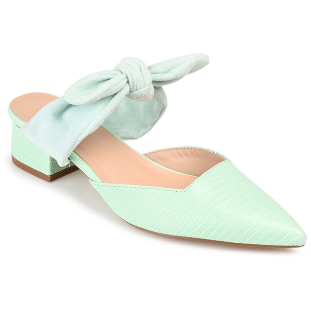 Journee Collection Melora Flat Green US 6 2