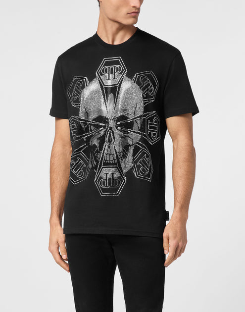 Philipp Plein Skull Cotton T-Shirt Black XSmall 4