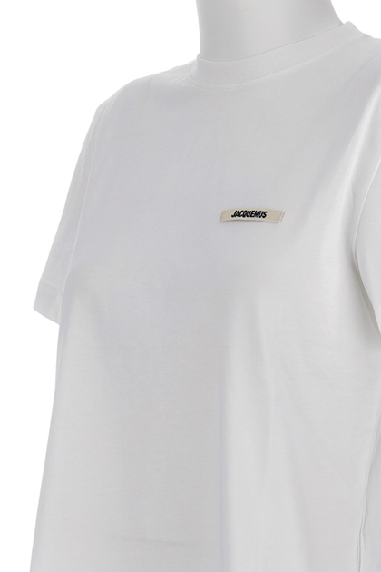 Jacquemus Crew Neck T-Shirt White Large 4