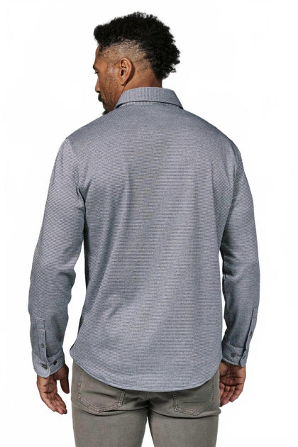 7Diamonds Generation Knit Shirt Grey Small 3
