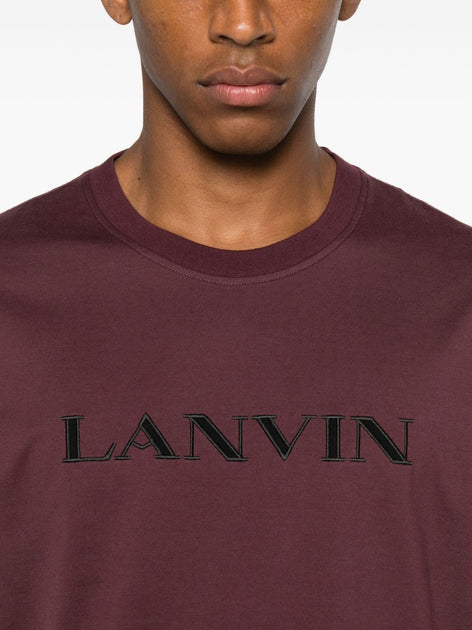 Lanvin Crew Neck T-Shirt Red Small 4