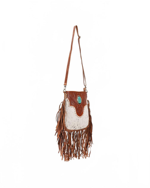 Loyal West Painted Desert Tassle Bag White One Size 3