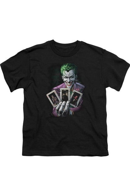 Gildan Batman 3 Of A Kind T-Shirt Black Small 2