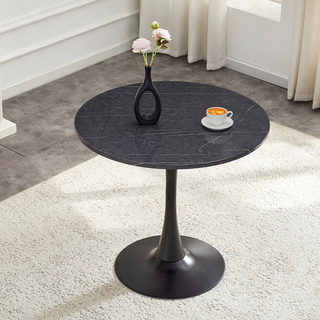 Streamdale Round Dining Table White 3