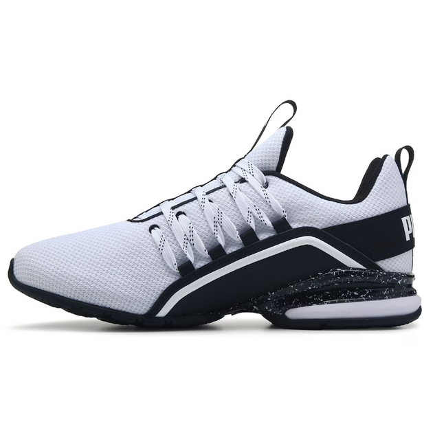Puma Axelion Cyber City Sneaker White Black US 7.5 4