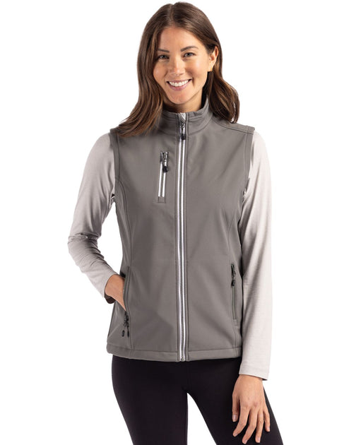 Clique Telemark Eco Stretch Softshell Weste Grau XXXLarge 4