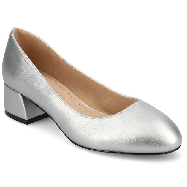 Journee Collection Saarii Pumps Grey US 7 2
