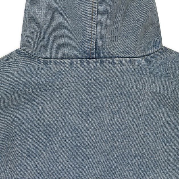 Greedy Unit Loose Screw Denim Jacket Blue Small 4