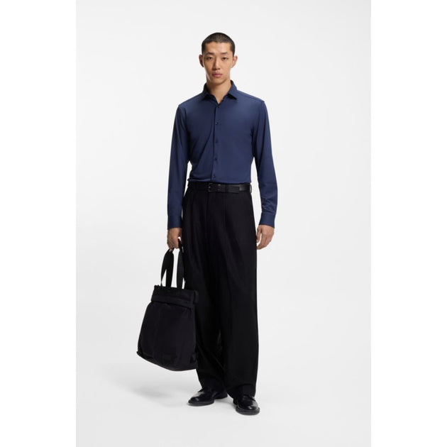 Hugo Boss Slim-fit Hemd blau US 17 3