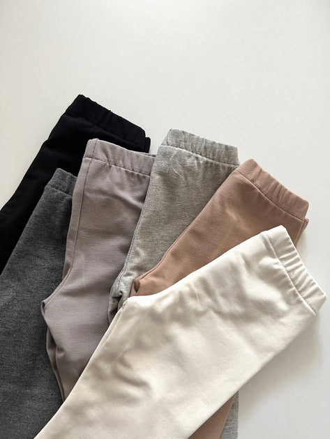 A Basic Brand Kinder Leggings Schwarz 0-3 Monate 3