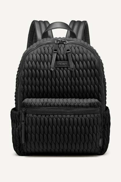 DKNY Mack Medium Quilted Nylon Backpack
