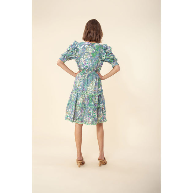 HALE BOB Eola Voile Dress Multi XLarge 3