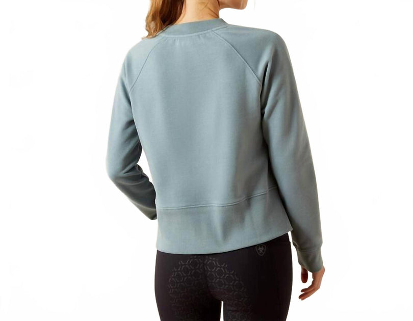 Ariat Martine Crewneck Sweatshirt Grün XXL 3