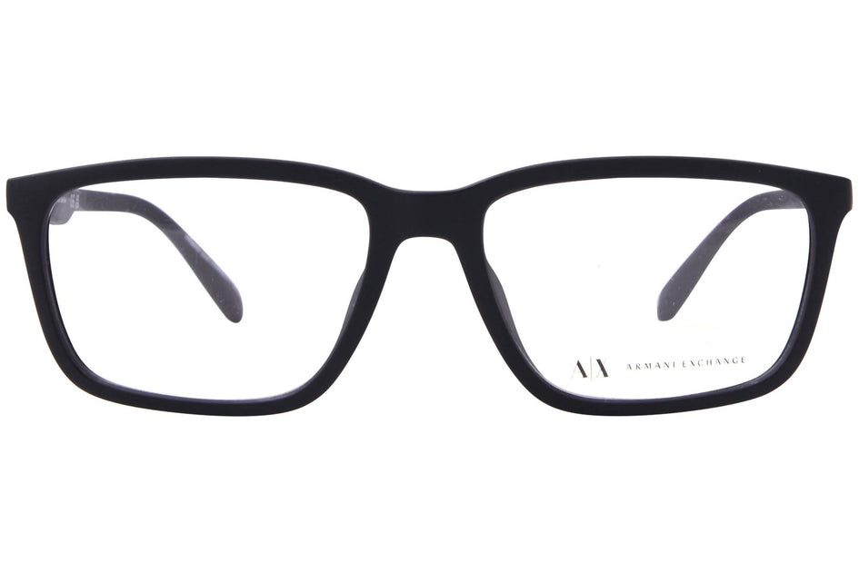 Armani Exchange Ax3089U Square Eyeglasses White One Size 3