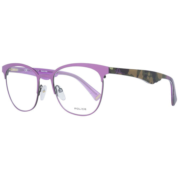 Police Plastic Eyeglasses Frames Purple One Size 2