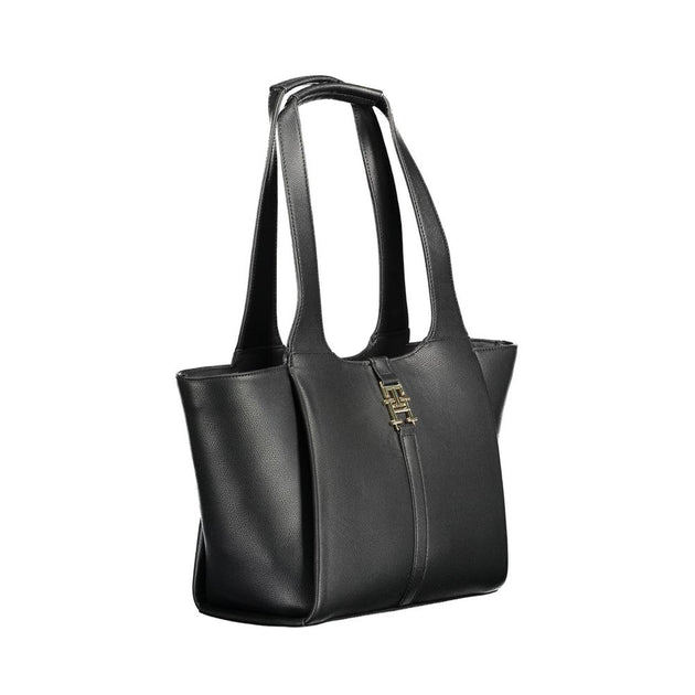 Tommy Hilfiger Sac à Main en Polyuréthane Noir Taille Unique 7