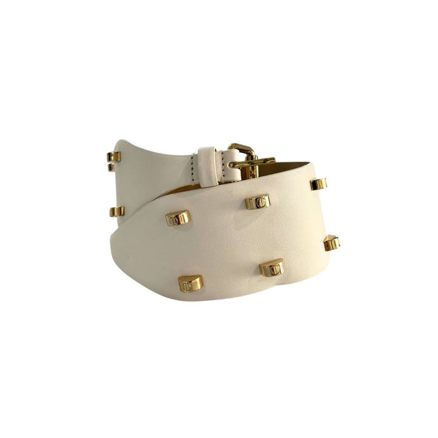 Borbonese Women's Belt White UNI 3