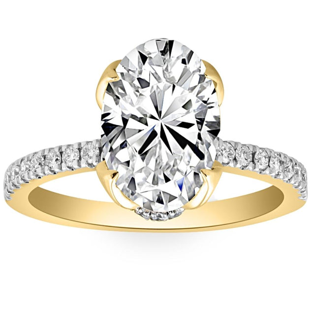 Pompeii3 Mia Engagement Ring Gold US 8 4