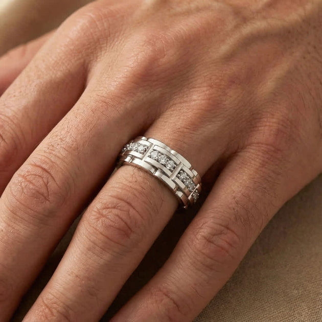 Pompeii3 1/3Ct Diamond Lab Grown Wedding Ring Gold US 7 6