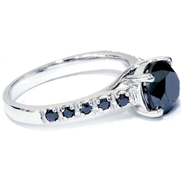 Pompeii3 Solitaire Engagement Ring White Gold US 6.5 3