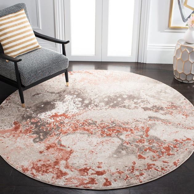 Safavieh MDW596 Area Rug Beige/Pink 4