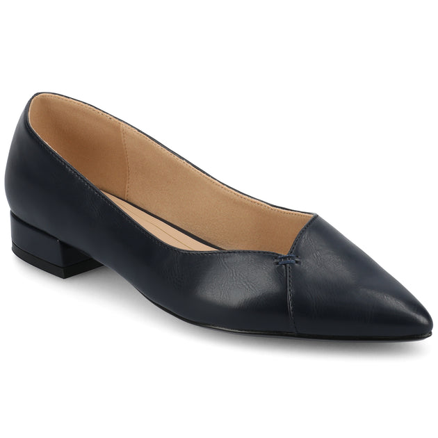 Journee Collection Carmin Flats White US 6 2
