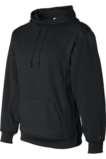 Sweat à Capuche Performance Fleece Badger Noir Medium 4