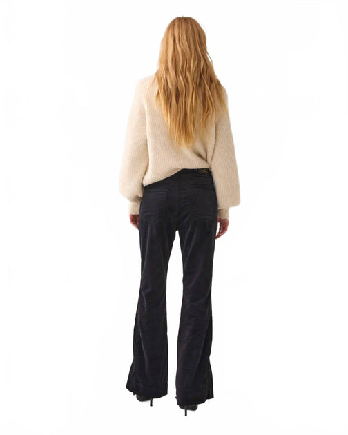 Summum Flared Trousers Black 36 3