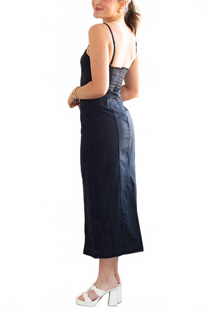 Ownley Ophelia Midi Dress Black Medium 4
