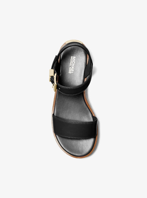 Michael Kors Richie Platform Espadrille Sandal Black US 10 3