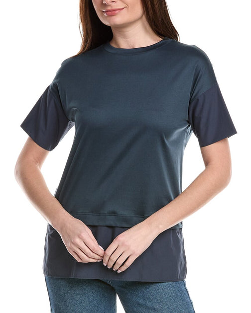 Akrs Stricktop Grau US 4 2
