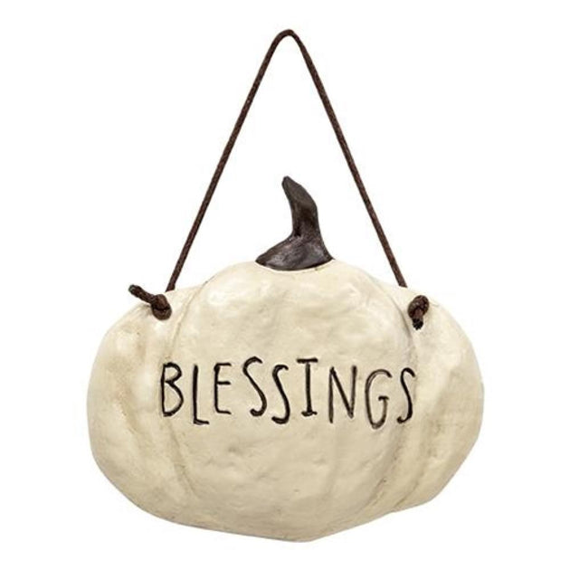 Hivvago Resin Blessings Pumpkin Hanger 2