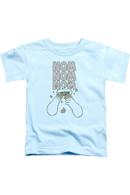 Gildan Sesame Street Nom Nom T-Shirt Blue Small 2
