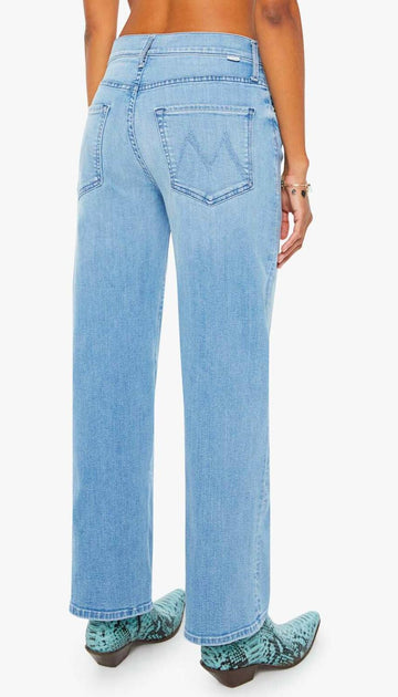 Mother The Dodger Flood Jeans Blue 29 4