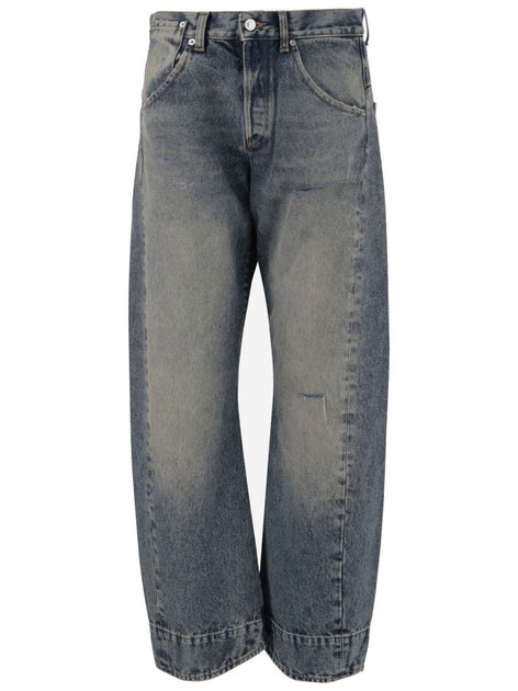 デニム・ジーパン Armarium Washed Denim Jeans With Classic Five-Pocket Design Armarium Washed Denim Jeans With Classic Five-Pocket Design