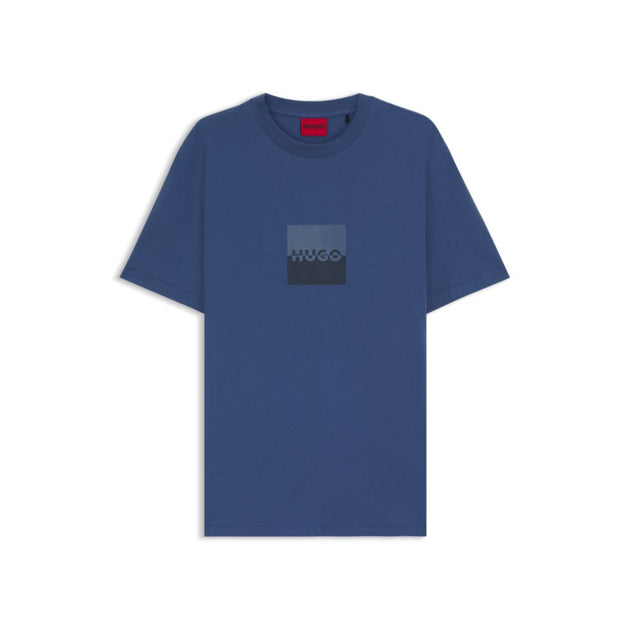 Hugo Boss Cotton-jersey T-shirt Blue XLarge 2