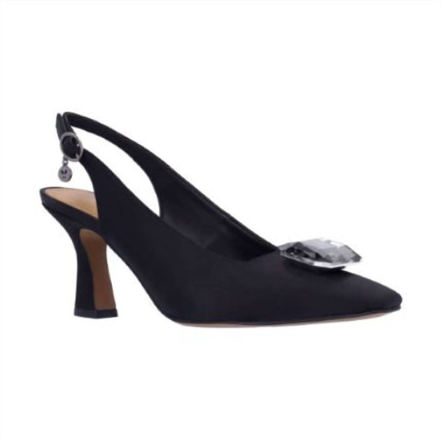 J. Renee Saskia Slingback Pump Black US 9.5 2