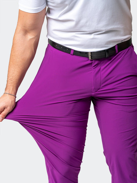 Maceoo Classic Fuchsia Pink Pants 38 3