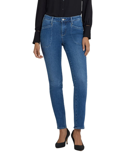 NYDJ Sheri Slim Jean Opera Blue US 12 2