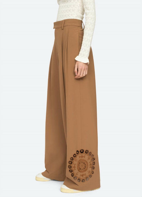 SEA Arabella Pants Brown US 6 3