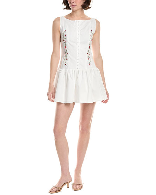 70/21 Sleeveless Dress White Large 2