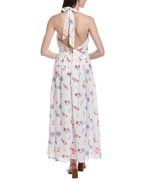 Line & Dot Reeta Midi Dress White XSmall 3