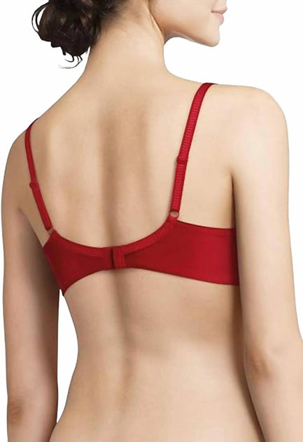 Chantelle Orangerie Plunge Bra Red 30F 3