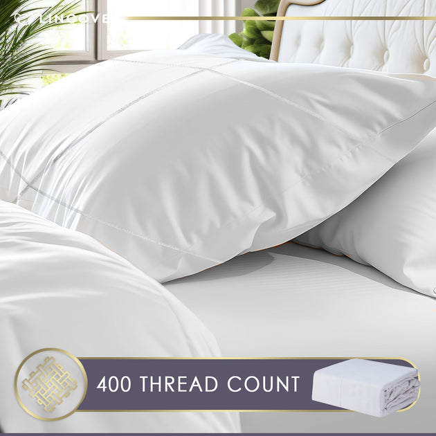Lincove Sofia Duvet Cover Set White 3