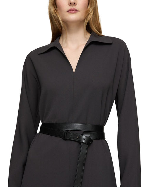 Lafayette 148 New York Dolman Sleeve Dress Black XSmall 4
