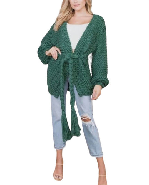 Smoke & Mirrors Soho Crochet Cardigan Green Small/Medium 2